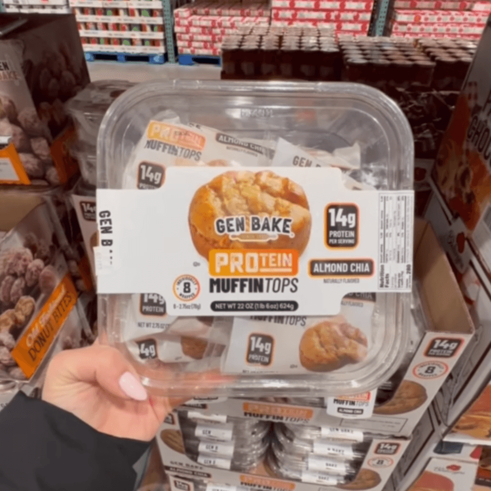 Gen Bake Almond Chia Protein Muffin Tops