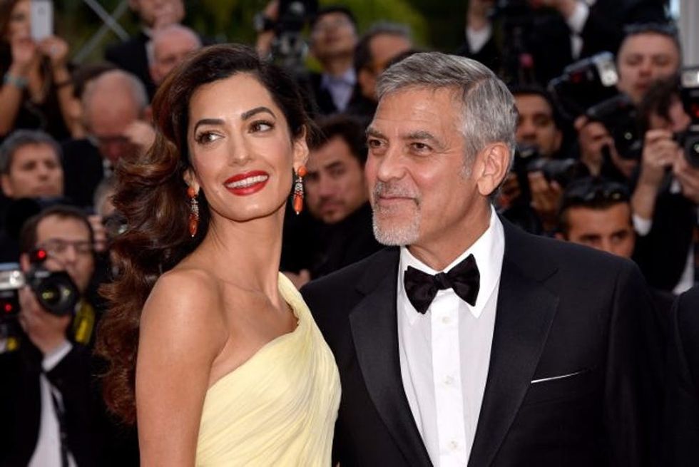 George Clooney and Amal Clooney