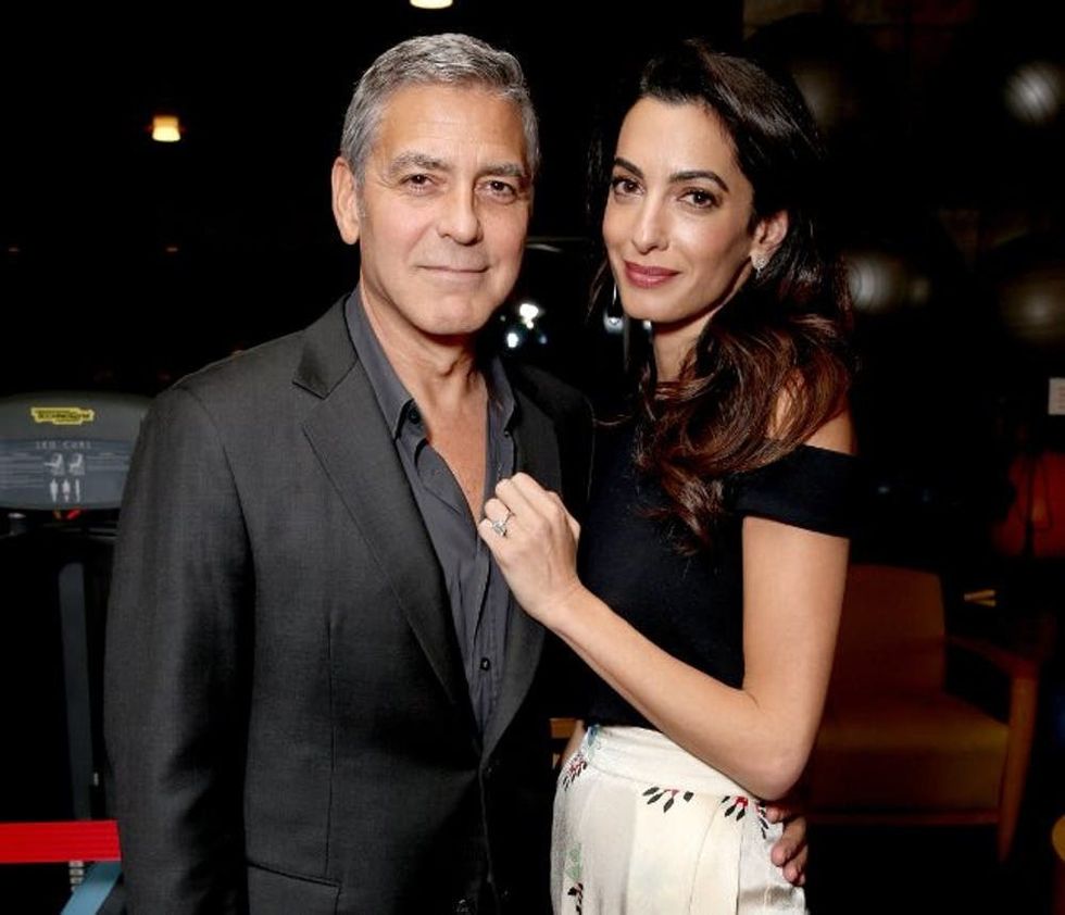 George Clooney and Amal Clooney