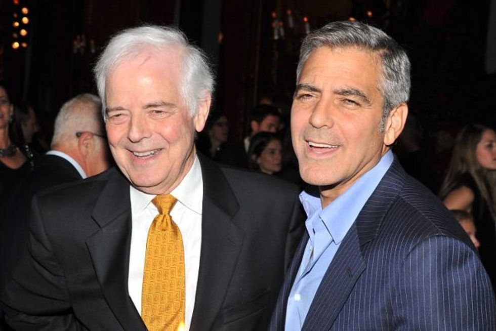 George Clooney and Nick Clooney