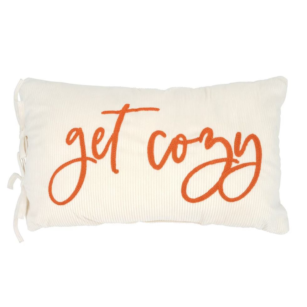 Get Cozy Lumbar Accent Pillow