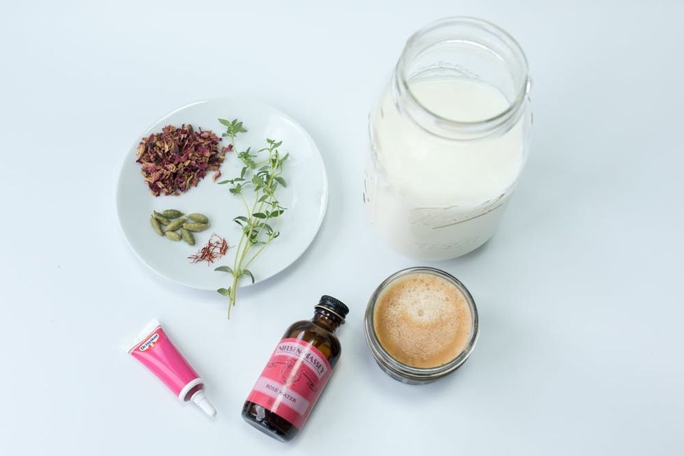 Get Your Caffeine Hit With Our Rose Cardamom Latte Recipe!