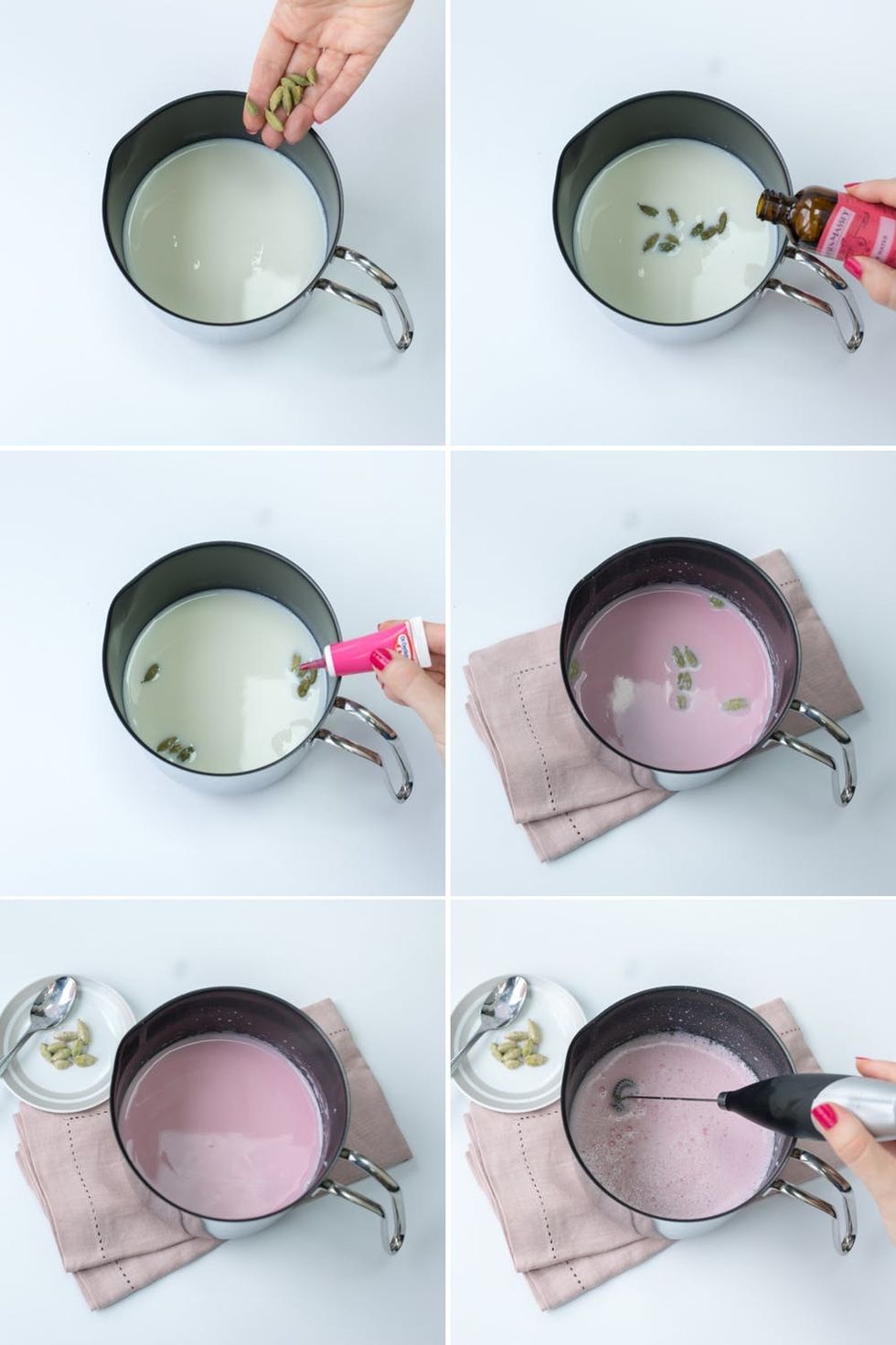 Get Your Caffeine Hit With Our Rose Cardamom Latte Recipe!