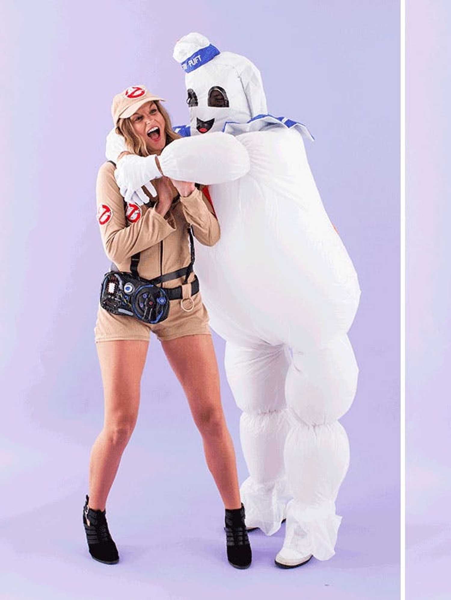 Ghostbuster and Marshmallow Man