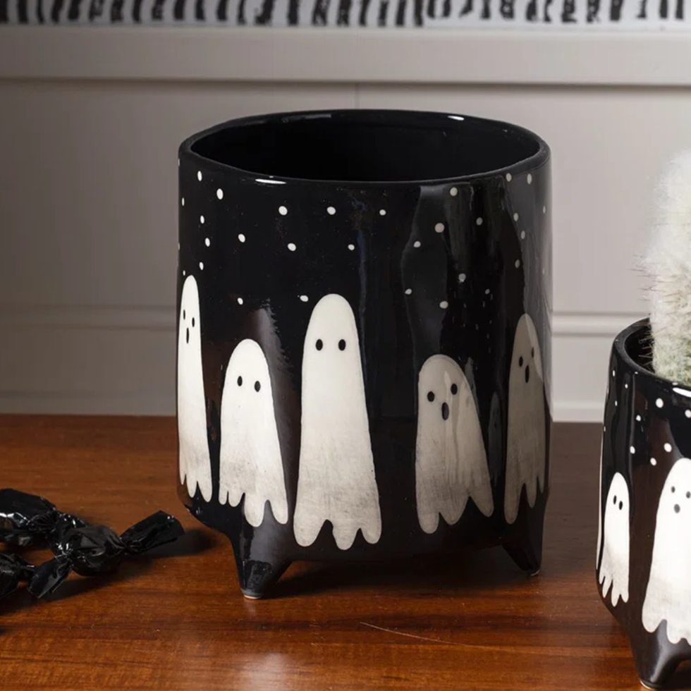 Ghosts Ceramic Pot Planter