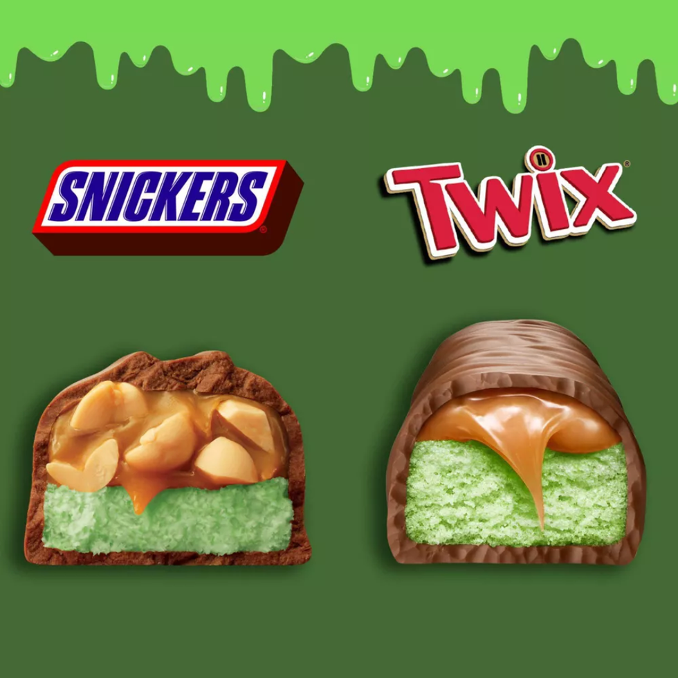 Ghoulish Green Chocolate Candy Fun Size Assortment