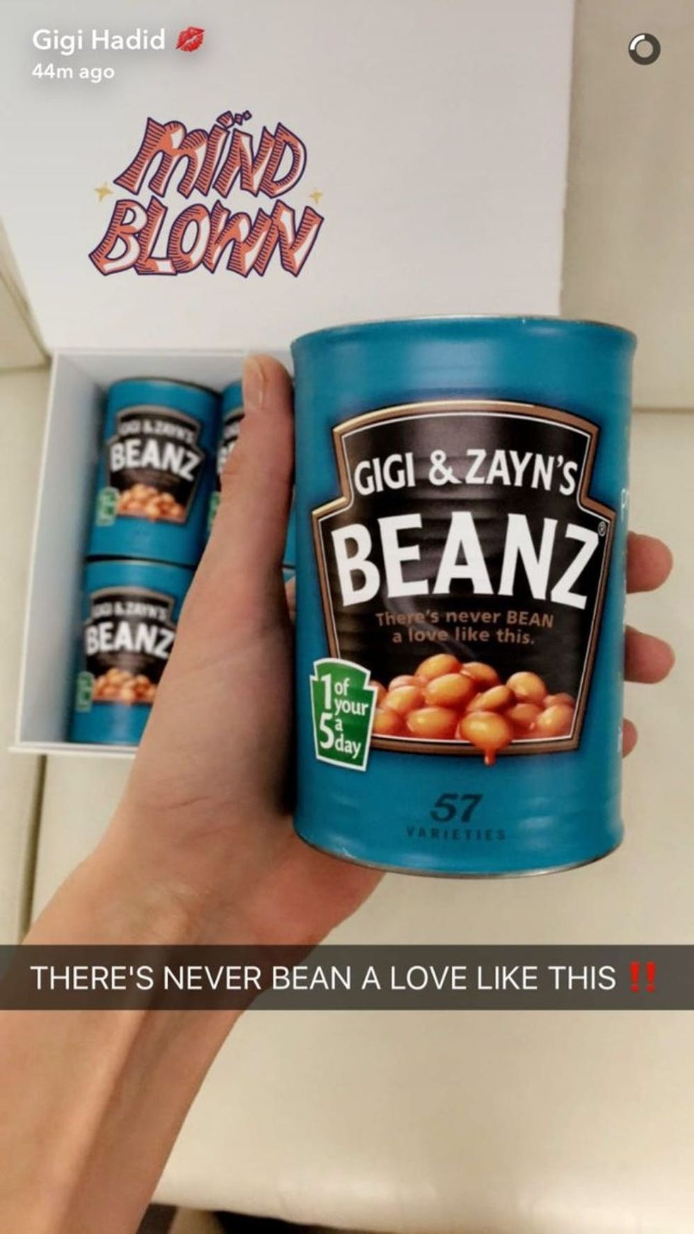 Gigi and Zayn's Beanz