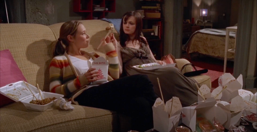 gilmore girls paris and rory