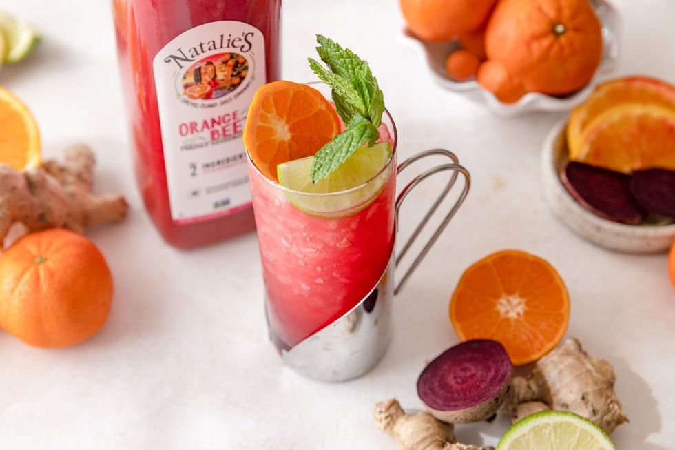 Ginger Beet Mocktail Mule