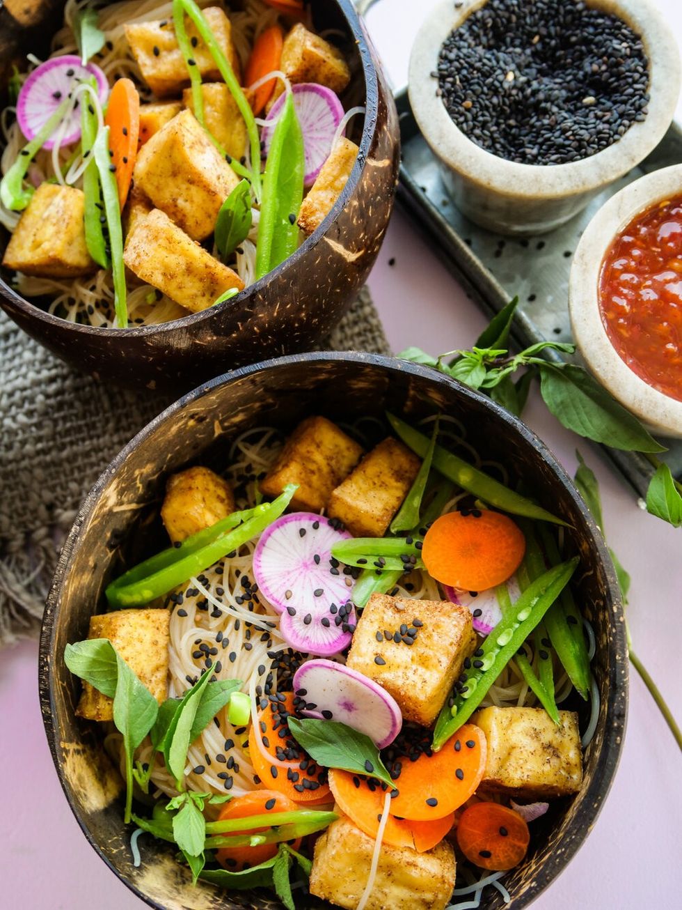 Ginger Lime Cold Noodle Salad