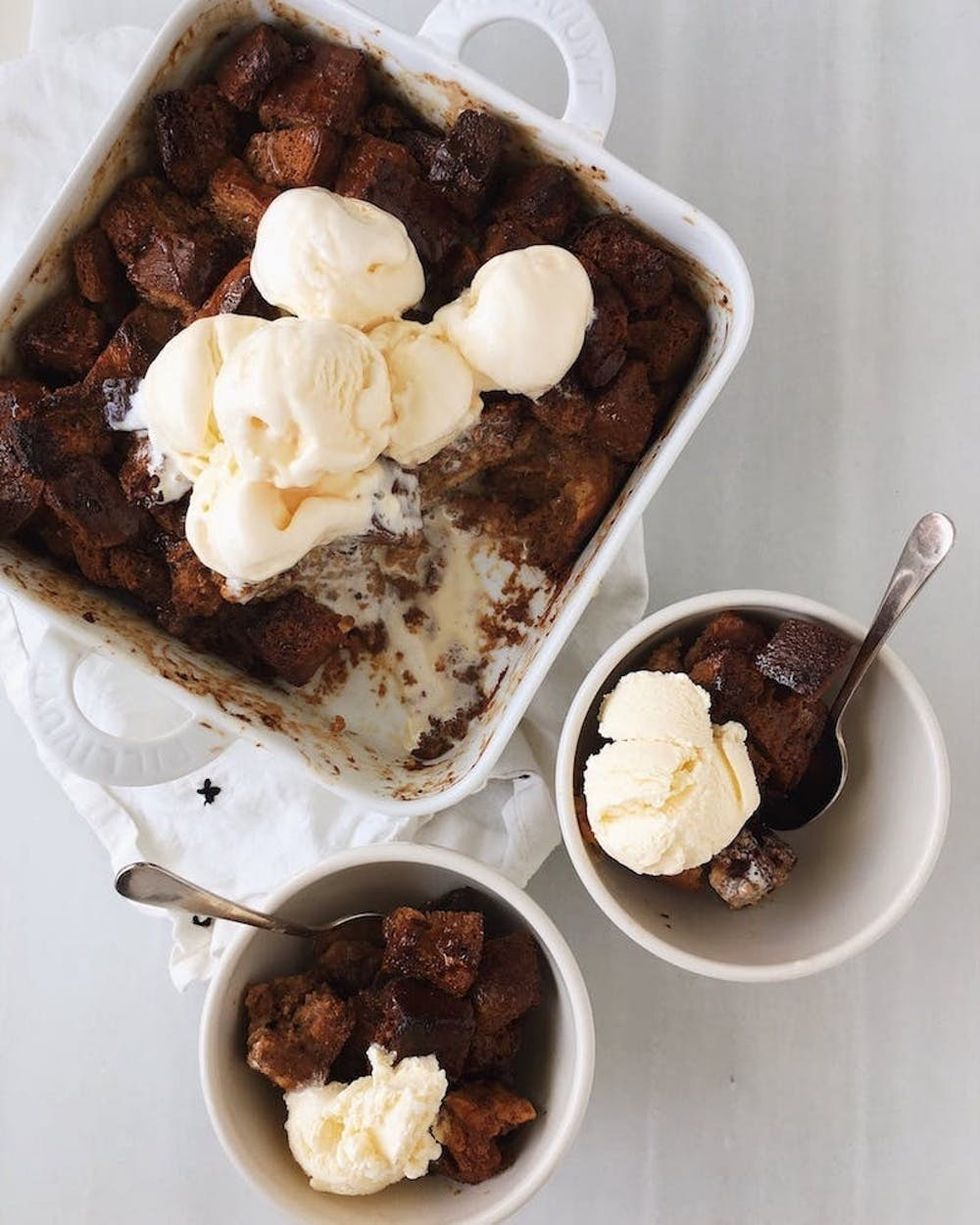 Gingerbread Bread Pudding