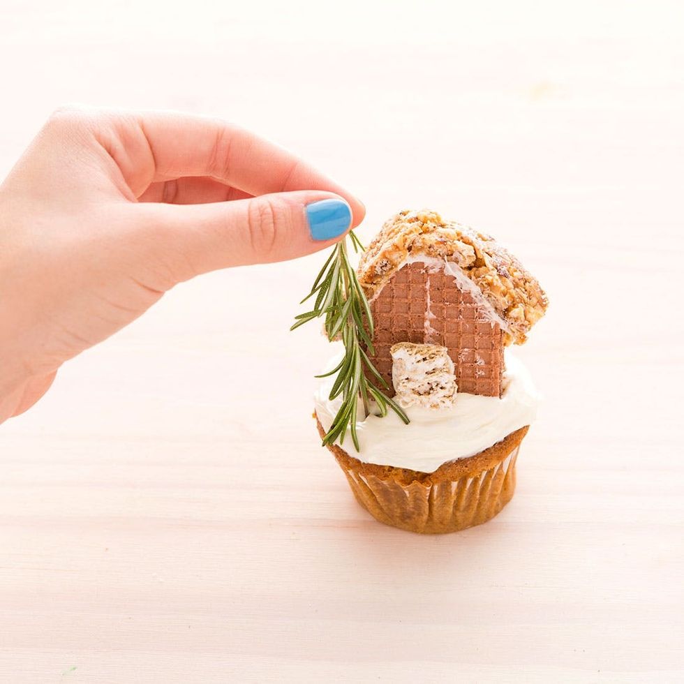 Gingerbread House Cupcakes Recipe