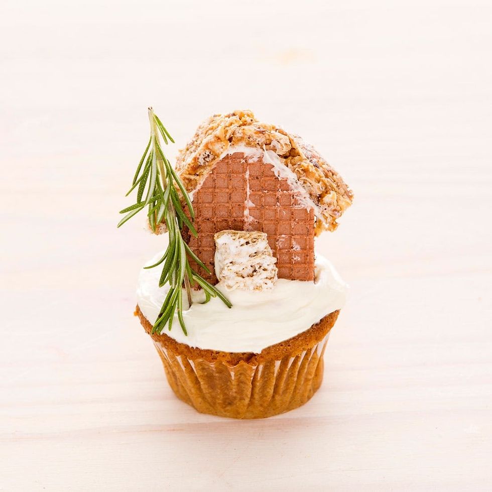 Gingerbread House Cupcakes Recipe