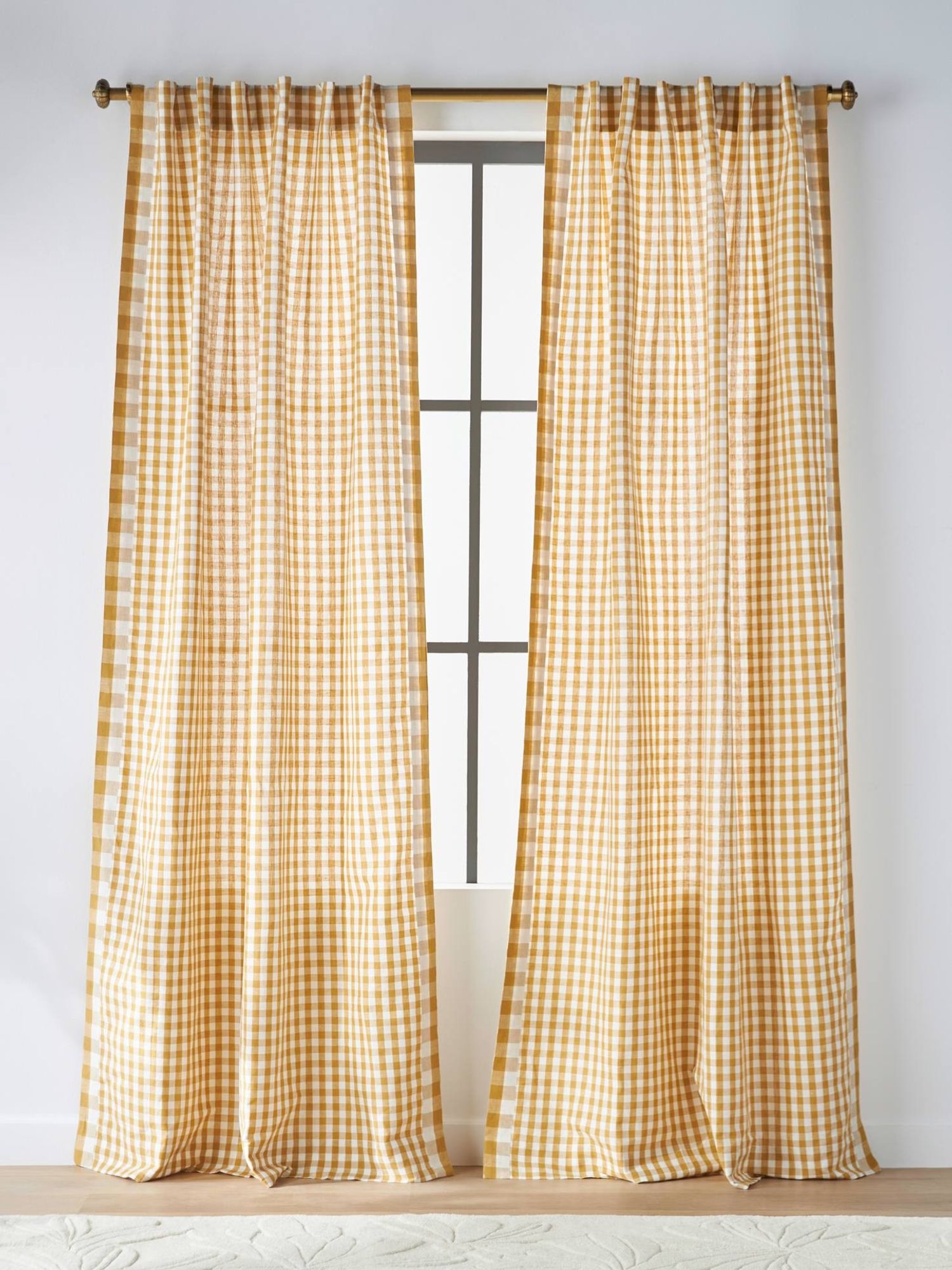 Gingham Curtain