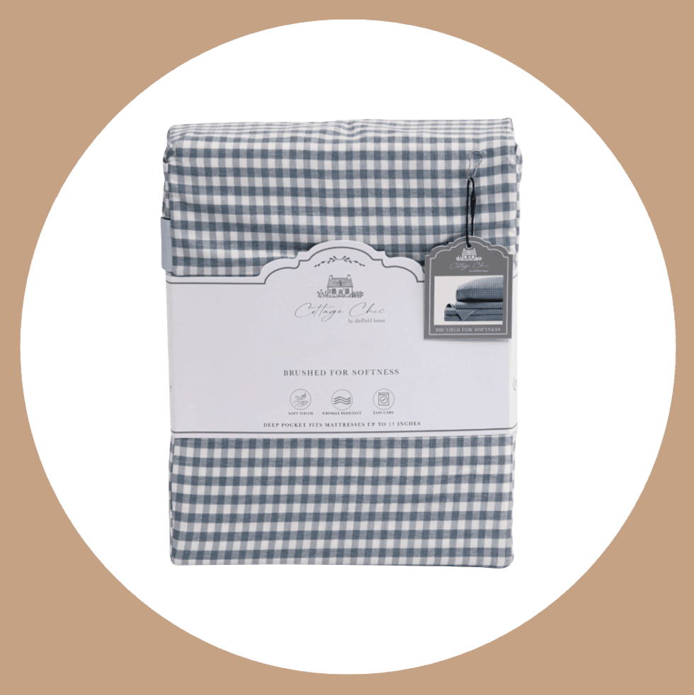 Gingham Sheet Set