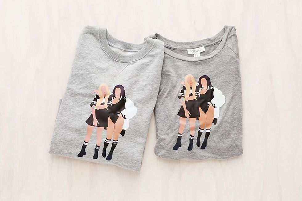 Girl Gang Sweatshirts DIY Gift Idea