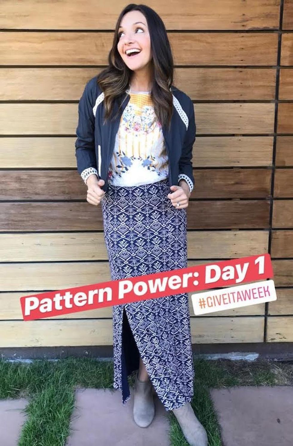 Give It a Week Pattern Clash