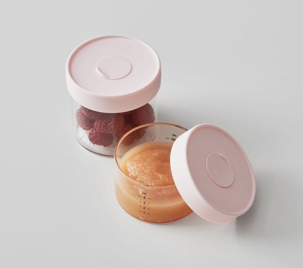 Glass Food Containers, Set of 6 ($49)