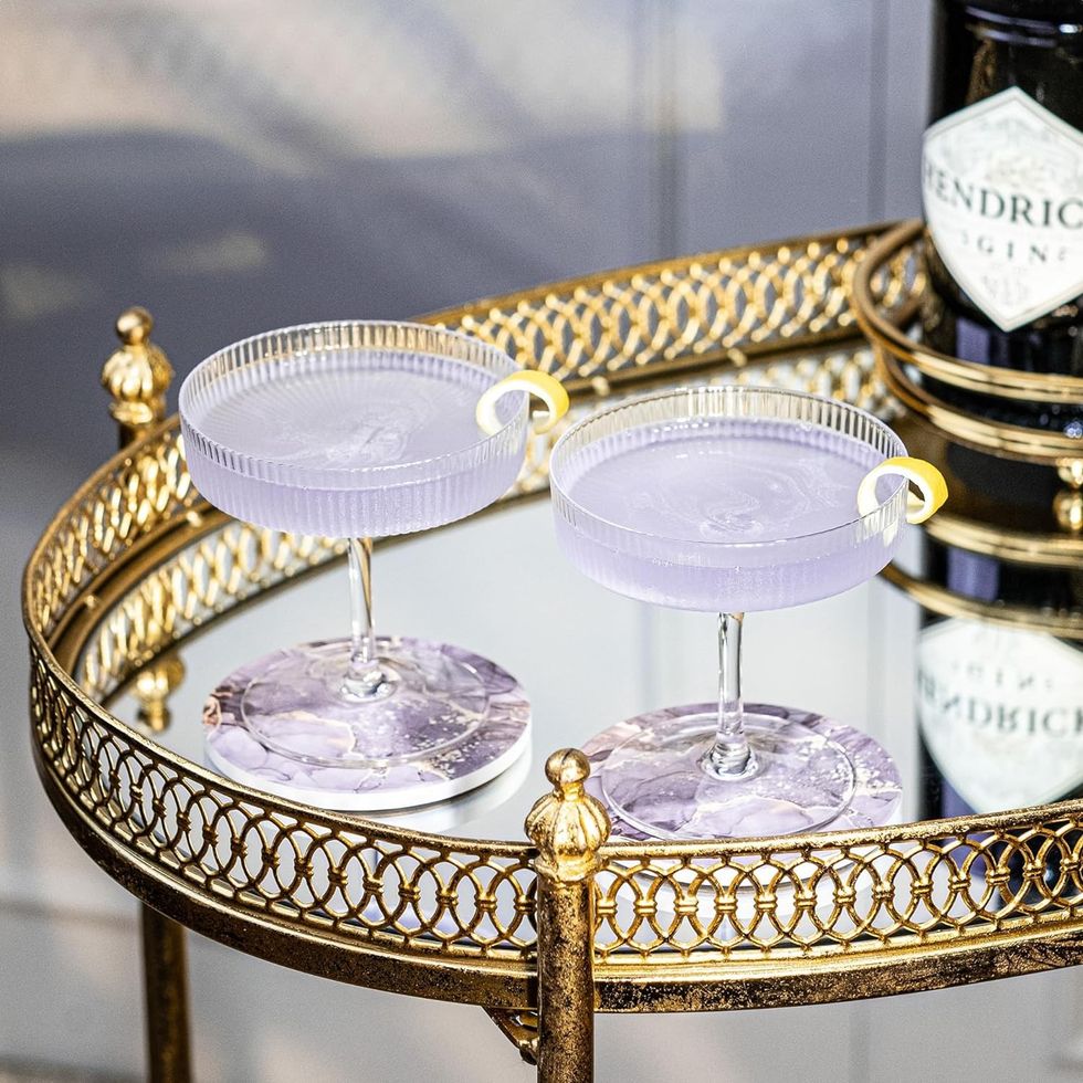 Glassique Cadeau Vintage Art Deco Coupe Glasses