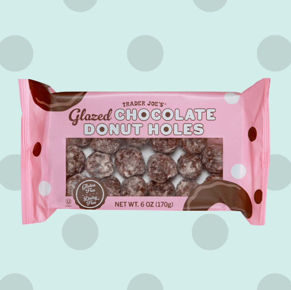 Glazed Chocolate Donut Holes