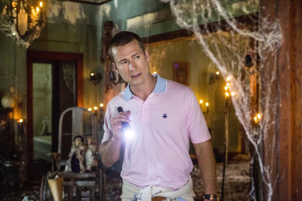 glen powell in scream queens