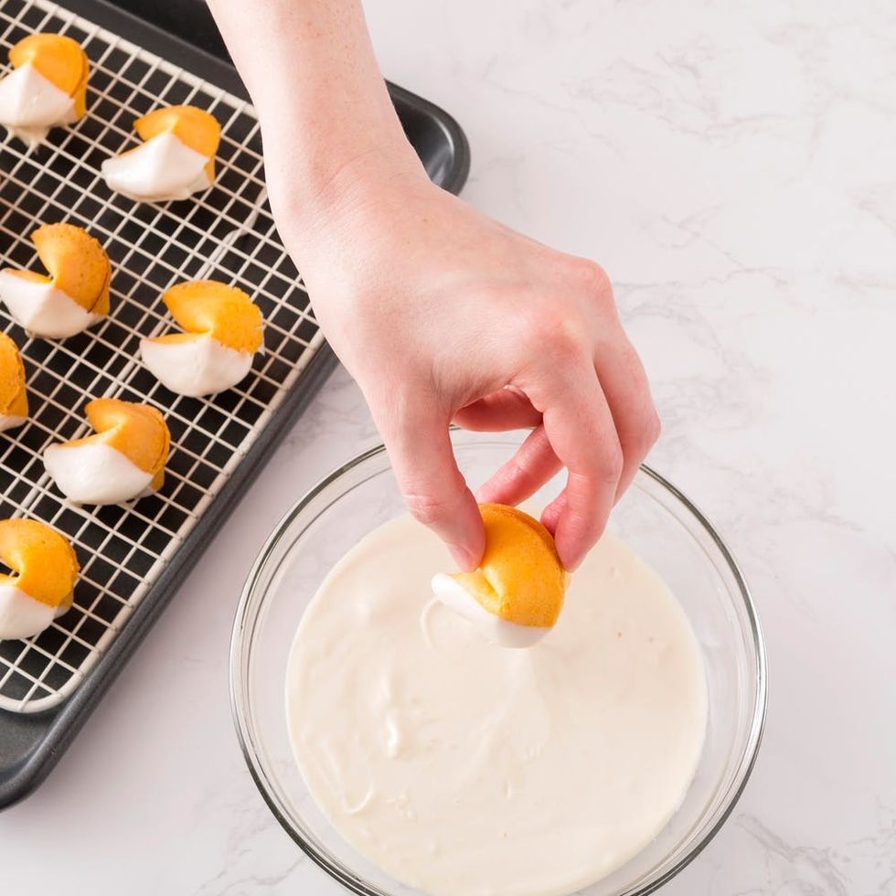 Glittery Fortune Cookies Recipe