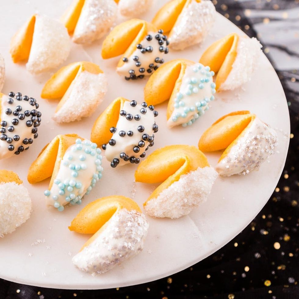 Glittery Fortune Cookies Recipe