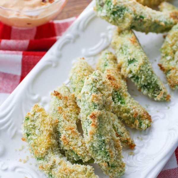 Gluten-Free Baked Avocado Fries