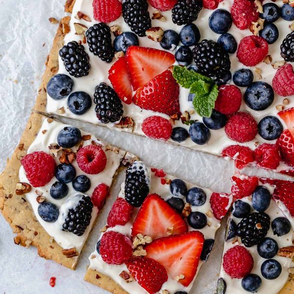 Gluten-Free Berry Dessert Pizza