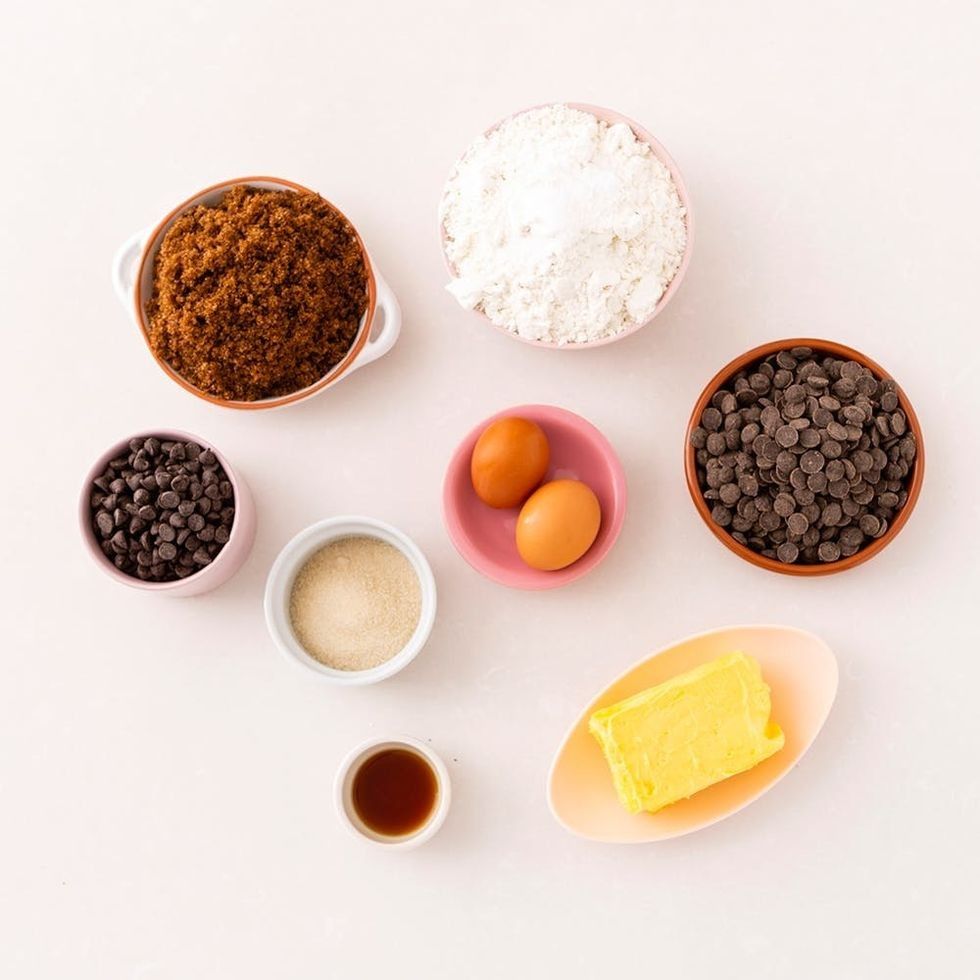 Gluten-Free Chocolate Chip Cookies ingredients