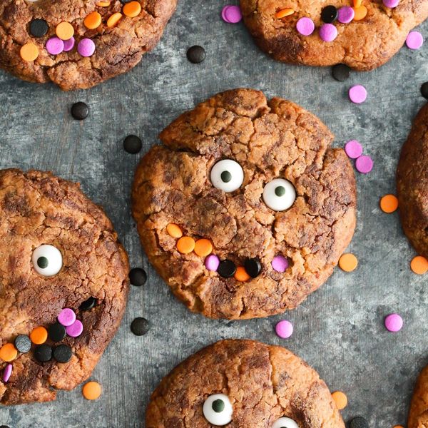 Gluten-Free Halloween Monster Cookies