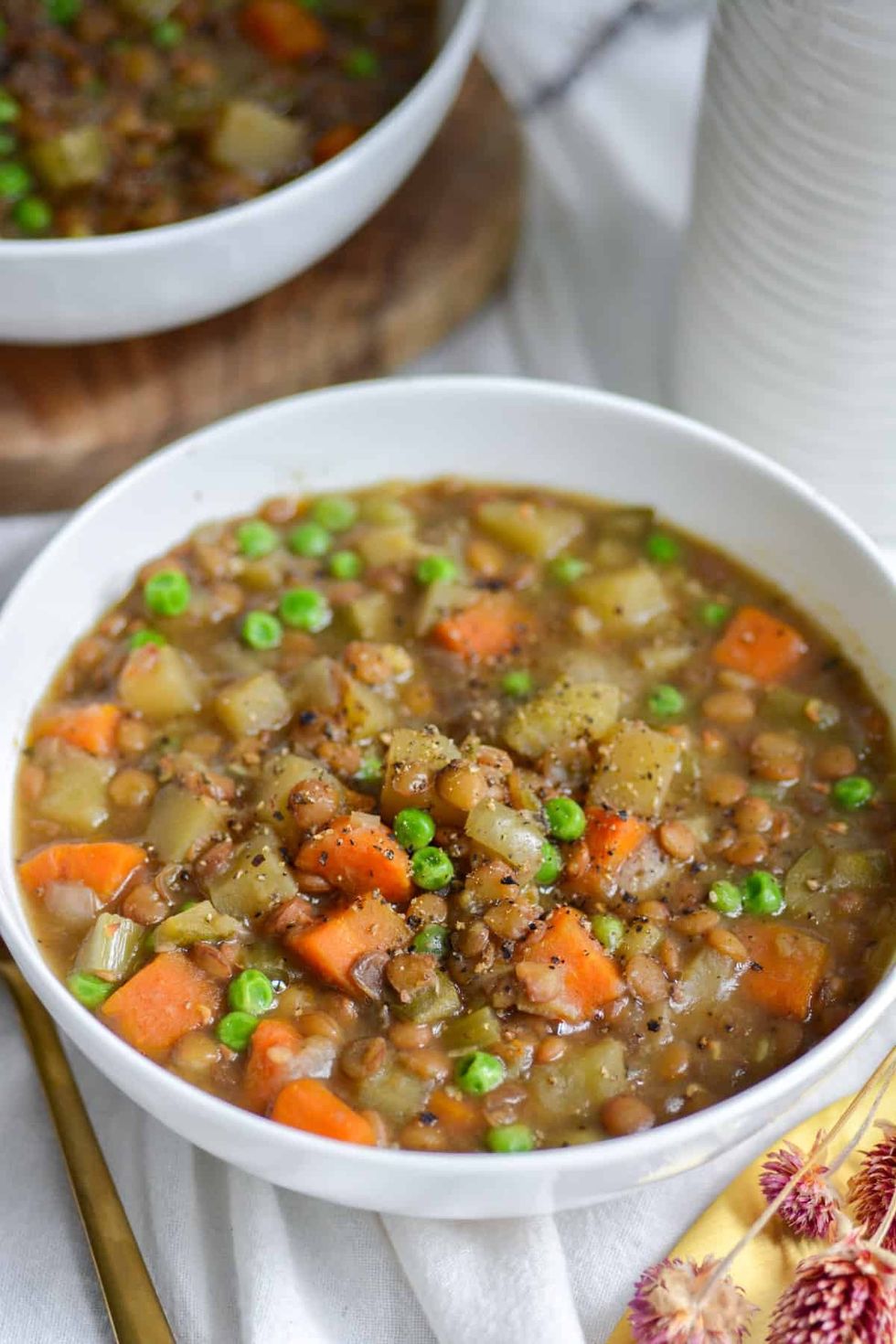 Gluten Free Instant Pot Lentil Stew