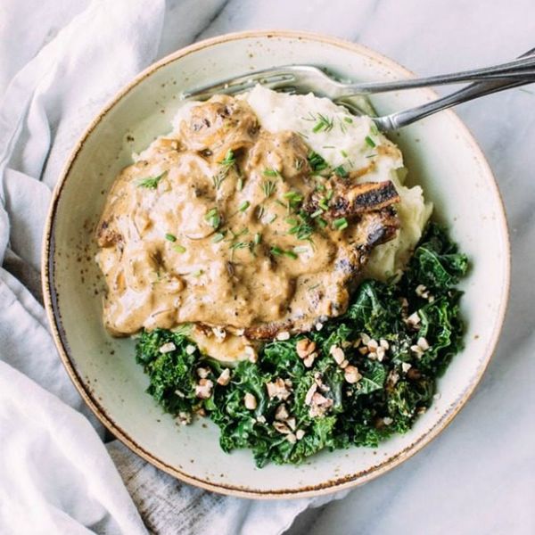 Gluten-Free Smothered Pork Chops