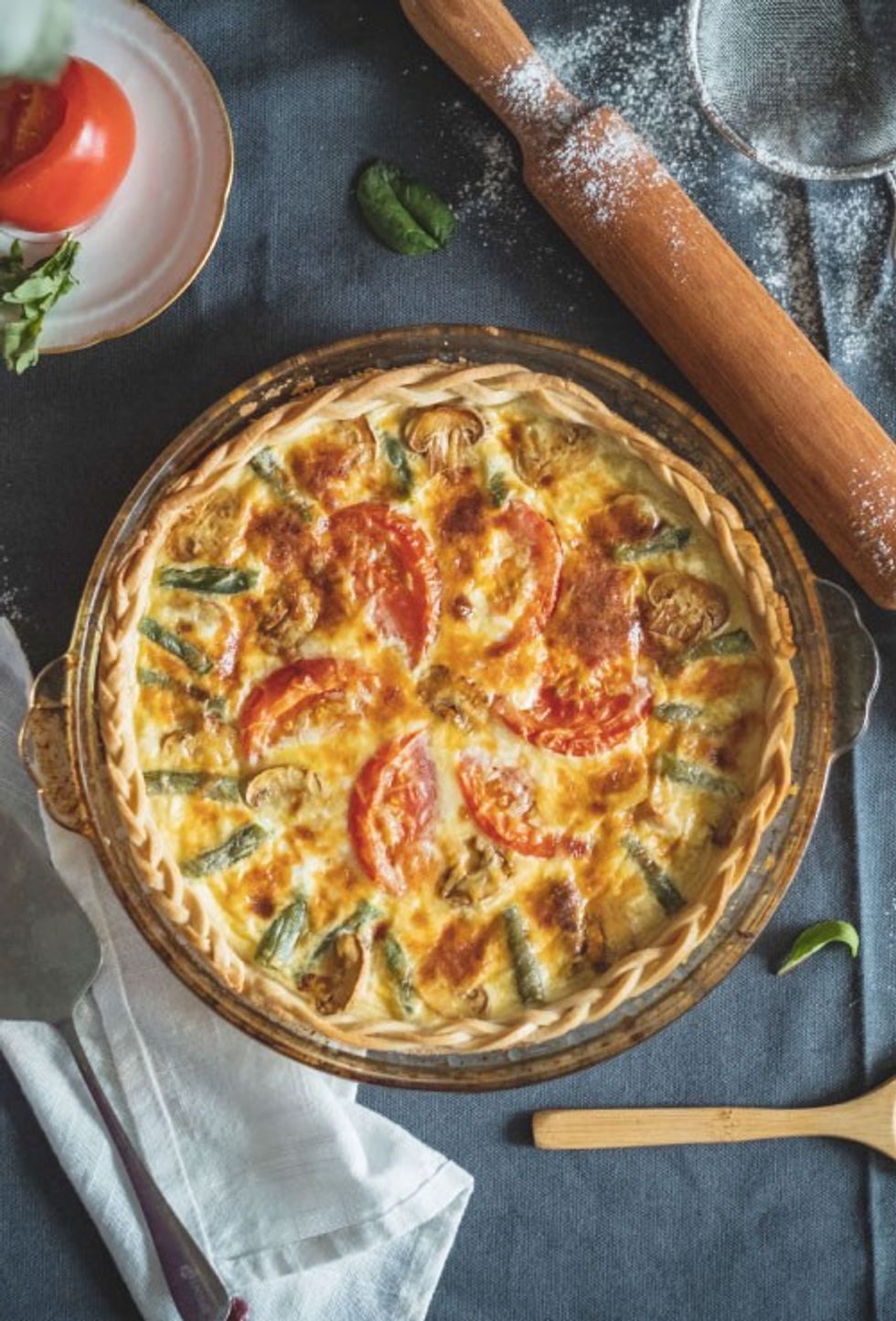 Gluten-Free Spinach Quiche