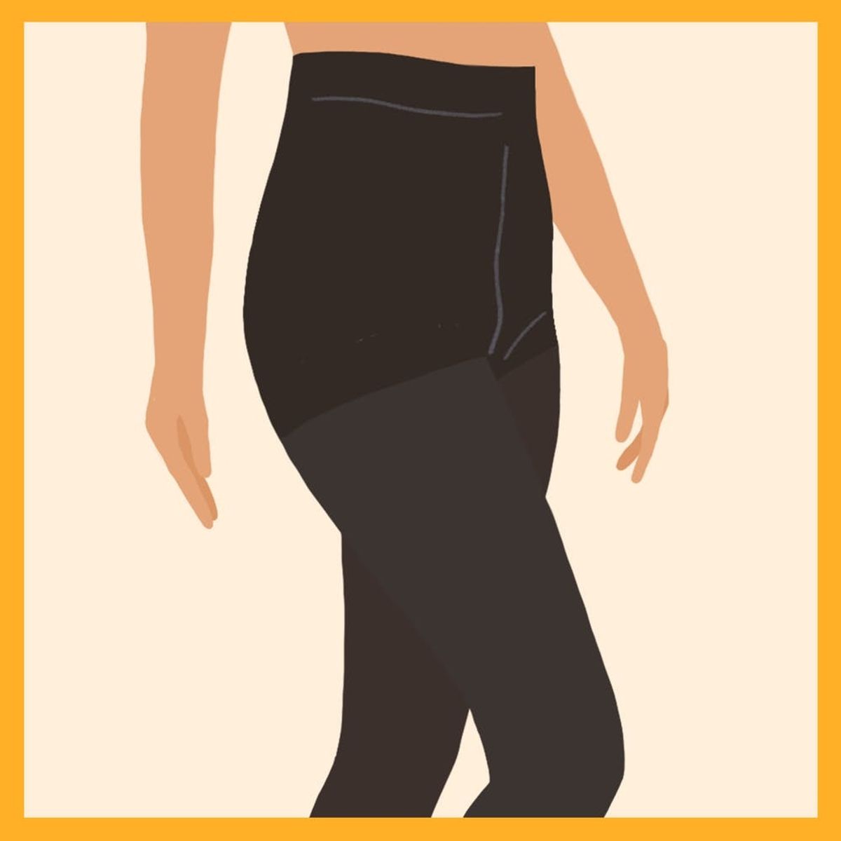 go commando in tights