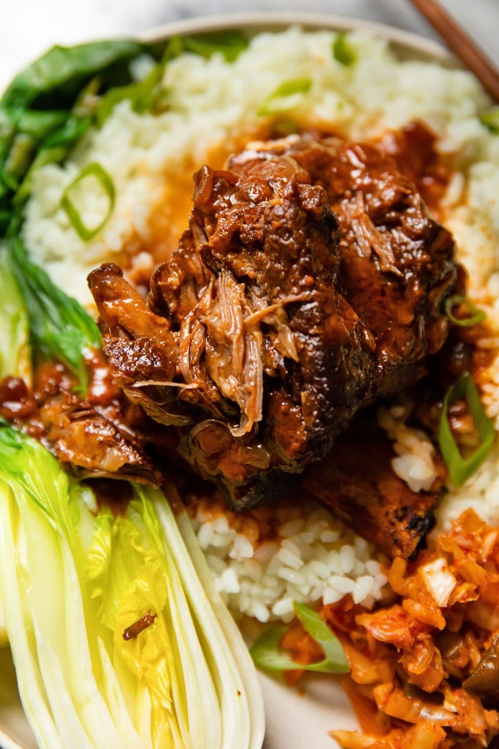 Gochujang Short Ribs in the Slow Cooker
