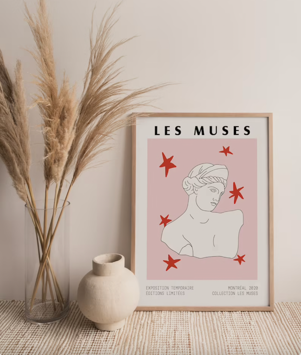 Goddess Bust Statue Art