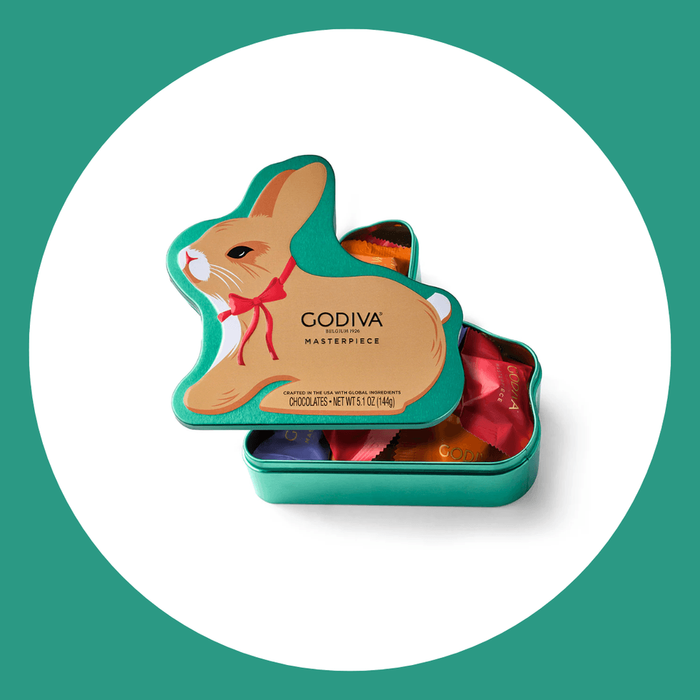 Godiva Chocolate Masterpiece Bunny Tin