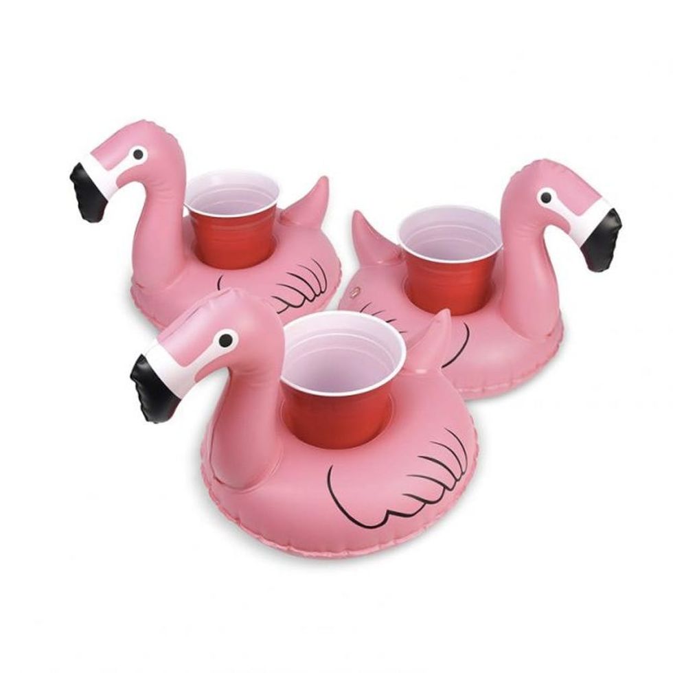 GoFloats Inflatable Floatmingo Drink Holder