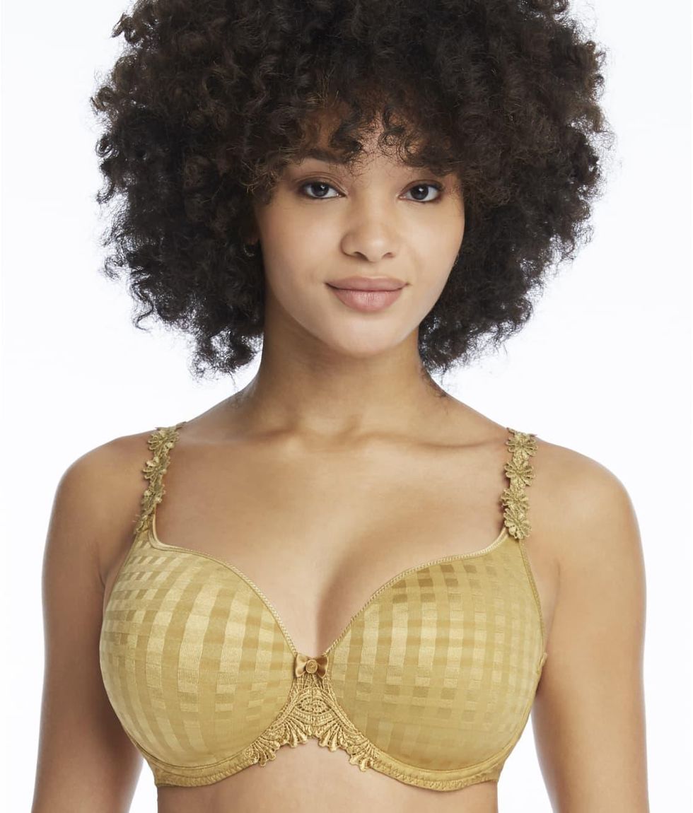 gold bra for big busts large chests