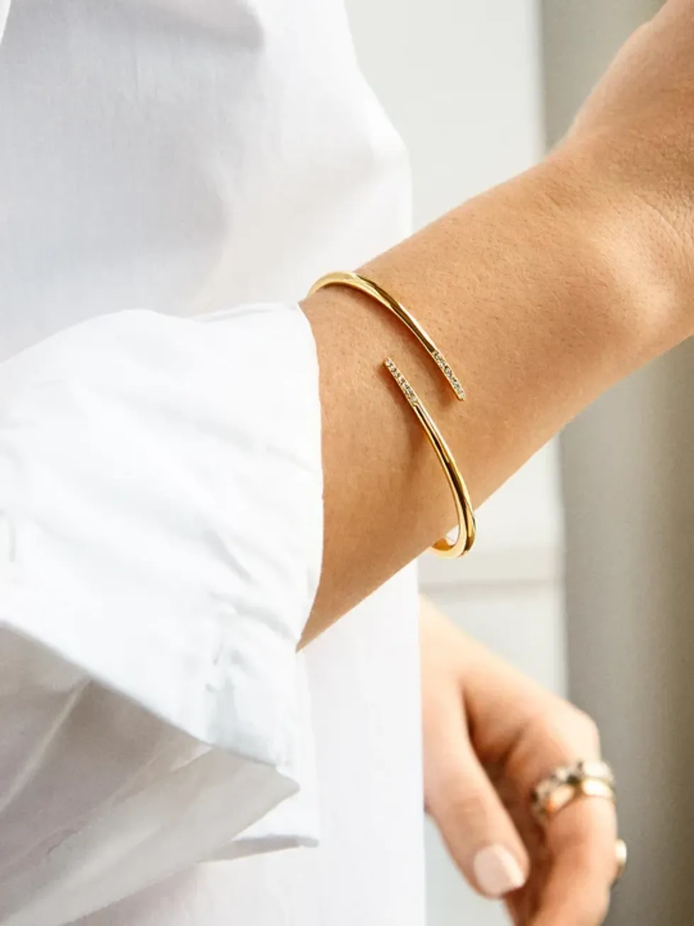 gold cuff bracelet