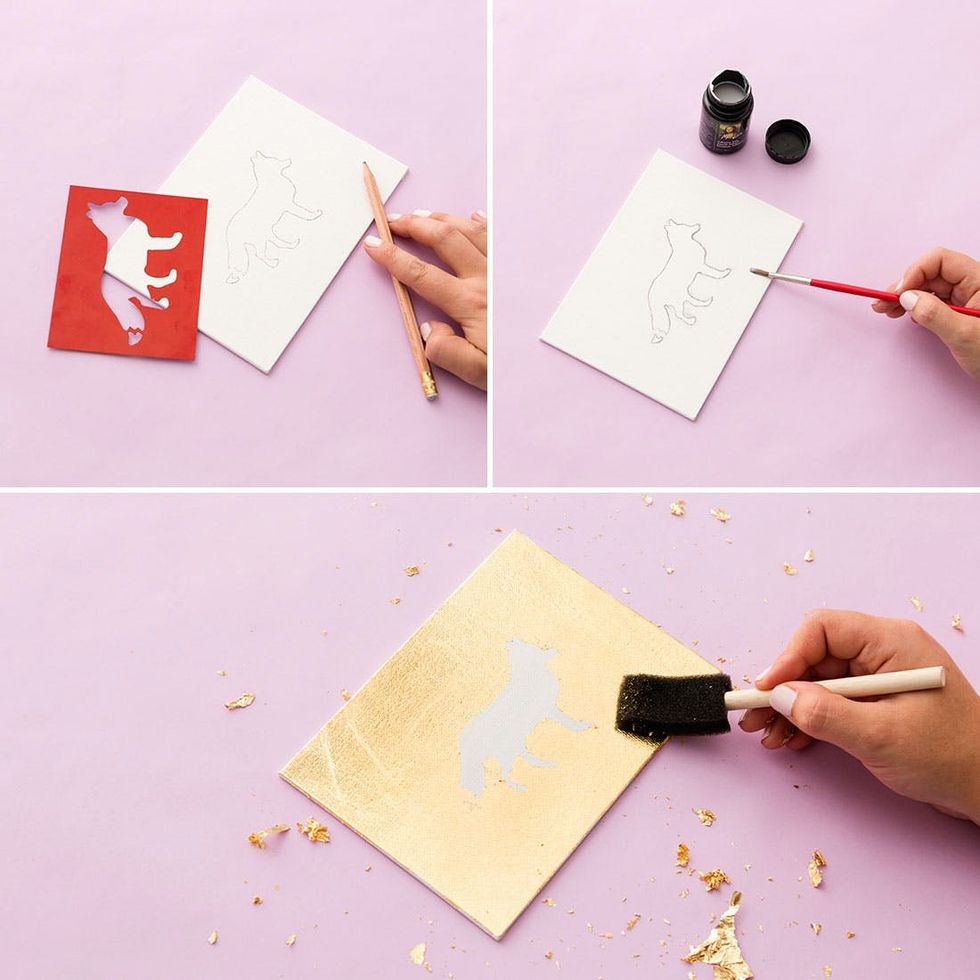 gold-foil-process-wolf