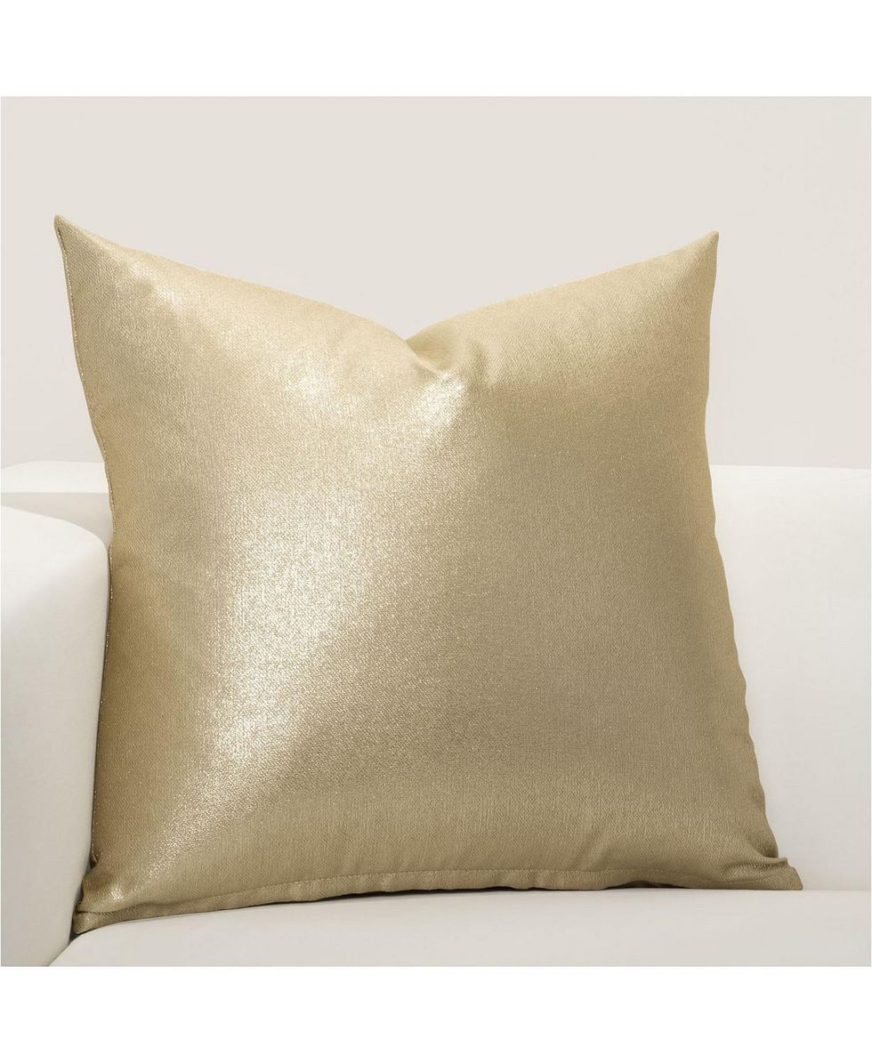 gold pillow