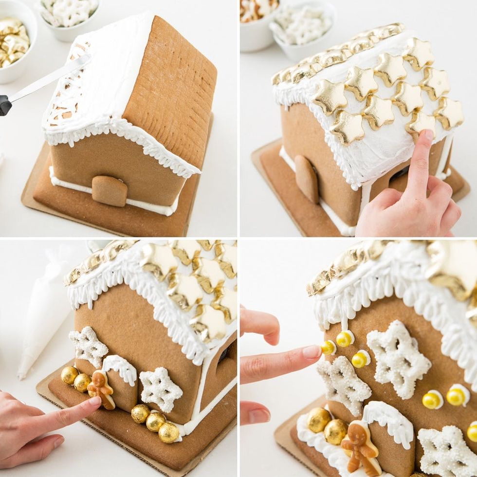 GOLD RUSH Gingerbread decorations