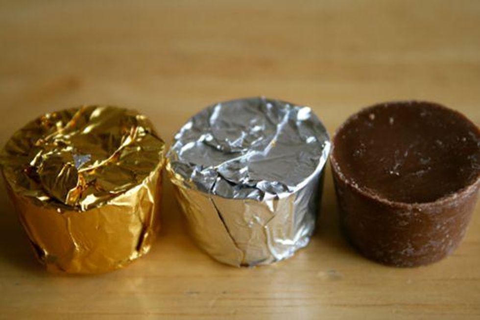 Gold, Silver, Bronze Rolos