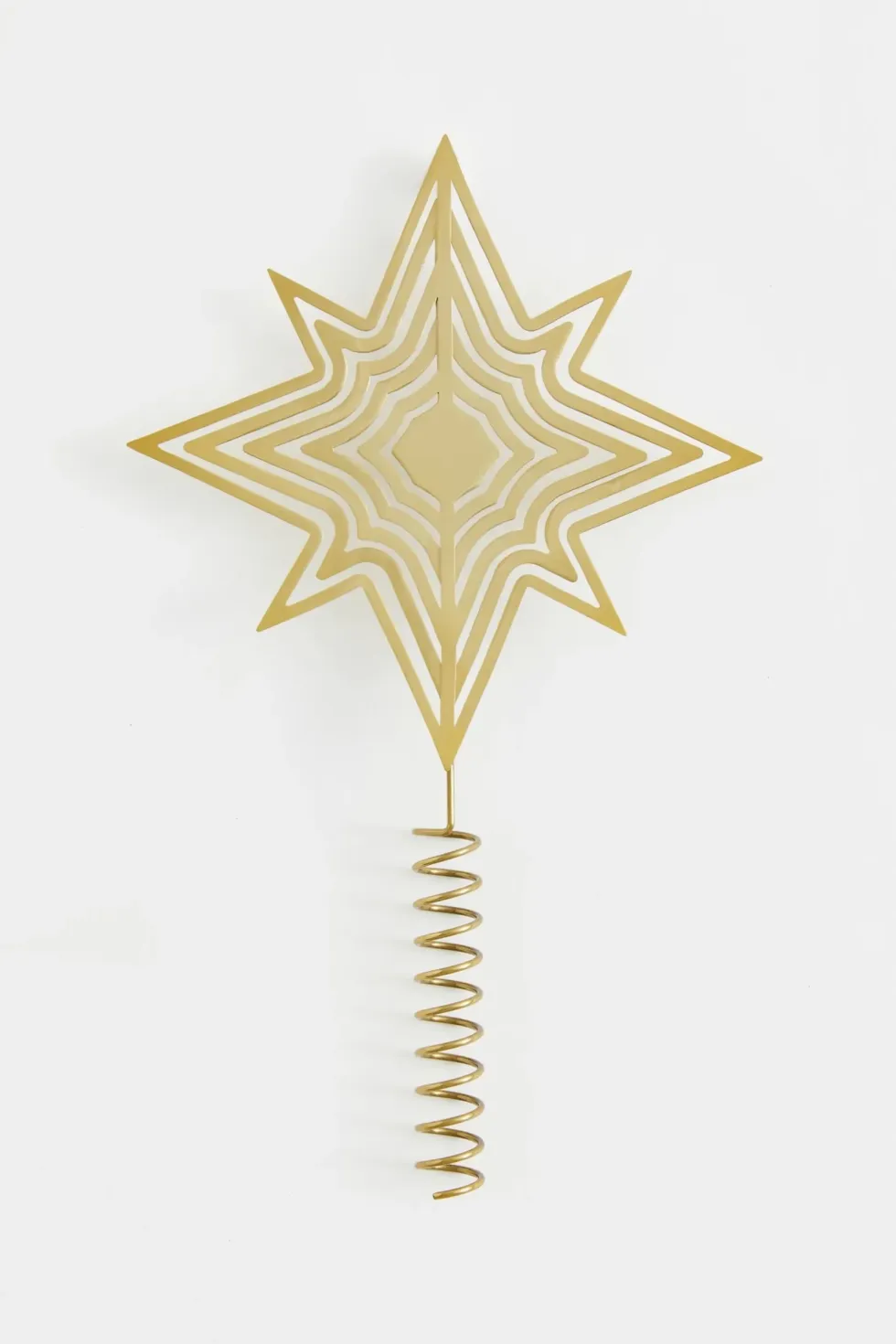 Gold Star Tree Topper