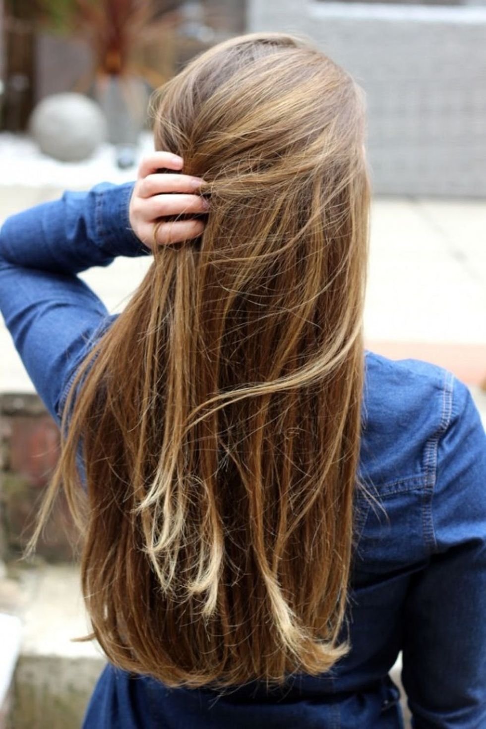 Golden Brown Balayage Hair