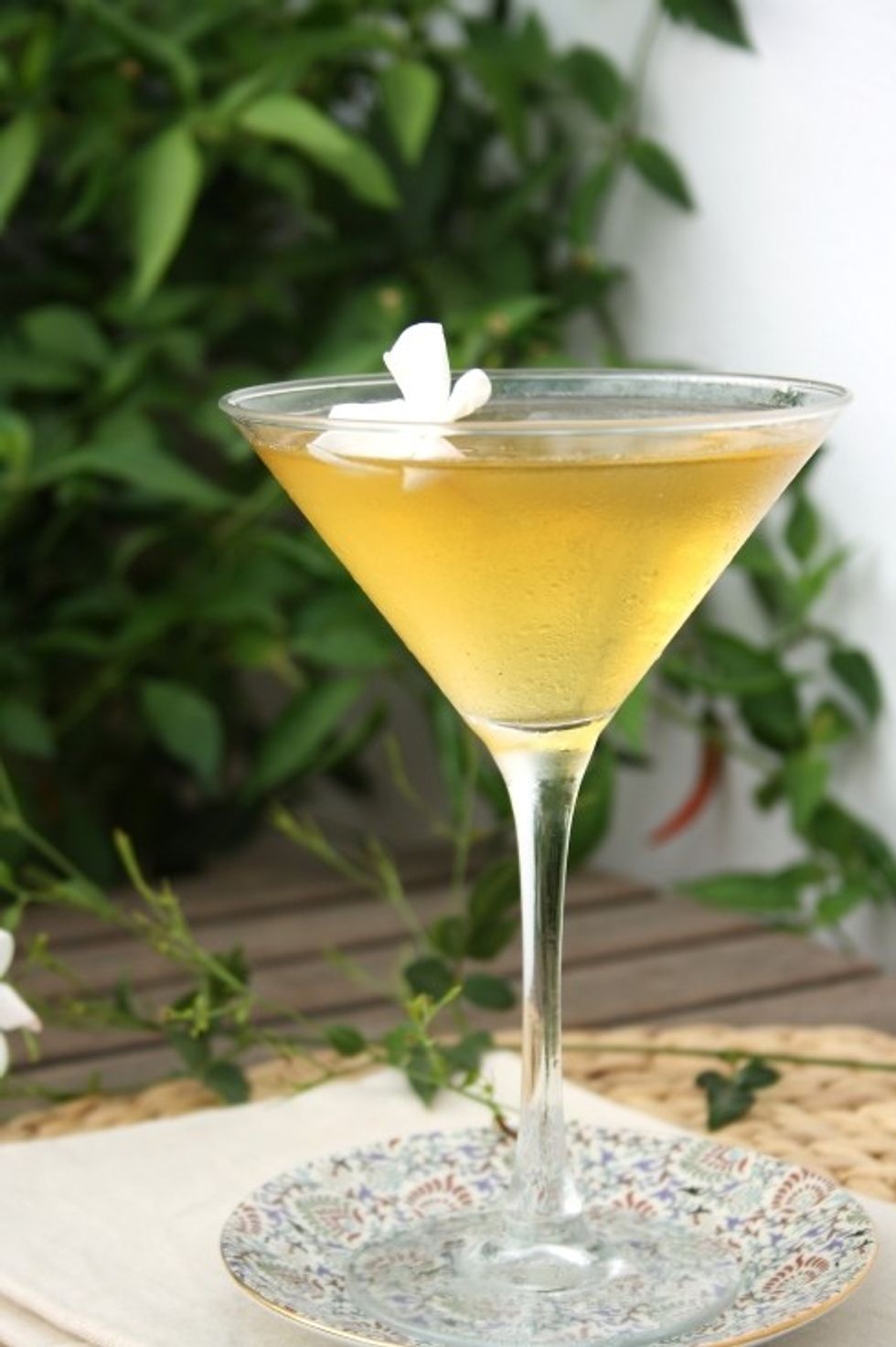 Golden Jasmine Martini