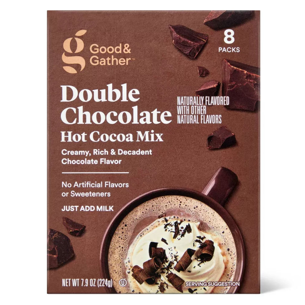 Good & Gather Double Chocolate Hot Cocoa Mix