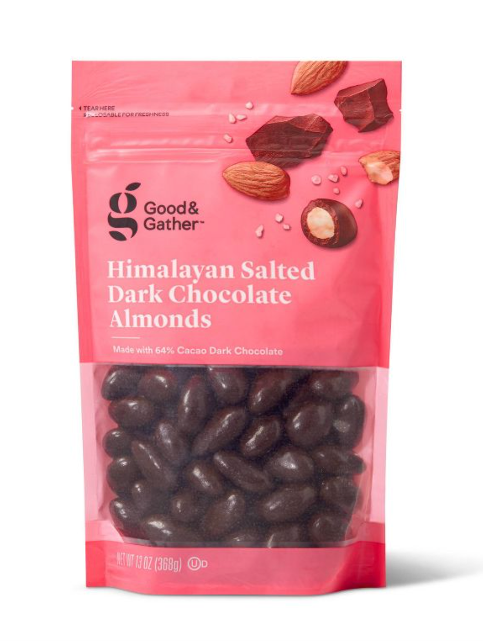 Good & Gather Himalayan Salted Dark Chocolate Almonds